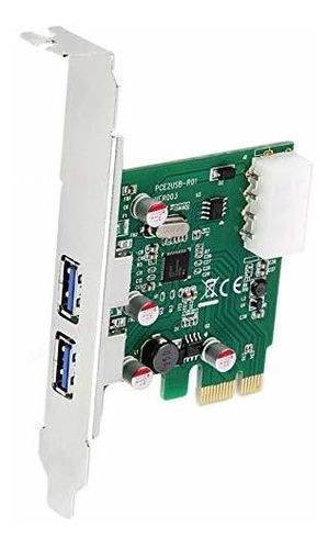 2-port Usb 3.0 superspeed  tarjeta Controladora Pci Express