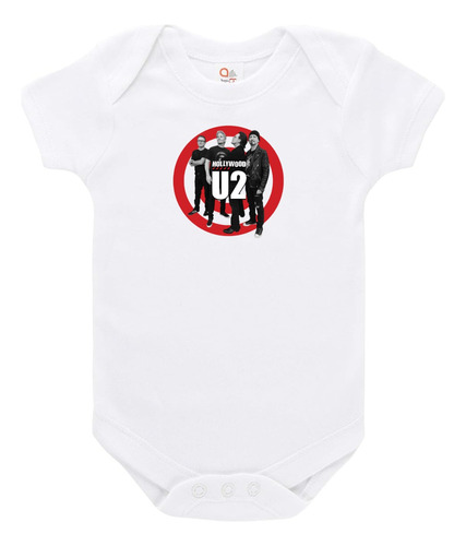 Body Bebe Personalizado Foto Logo U2 Todas Las Bandas