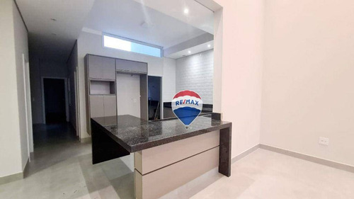 Imagem 6 de 30 de Casa Térrea 3 Quartos Com Escritório Condomínio Reserva Real Paulínia S.p. - Ca2252
