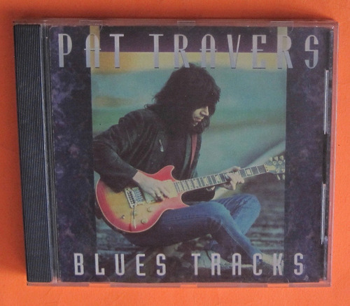 Pat Travers Blues Tracks Cd Original 1992 Blues Bureau Usa 