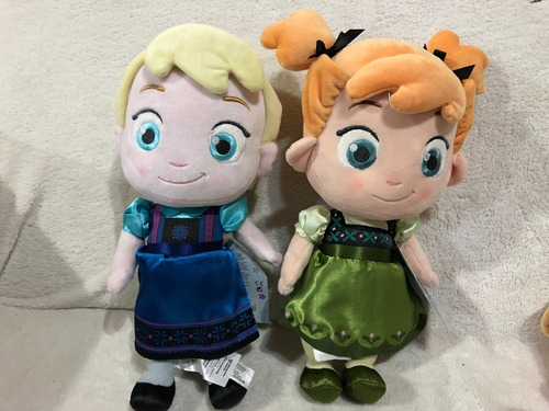 Ana E Elsa Frozen Baby 30cm 2 Bonecas Originais Disney Store