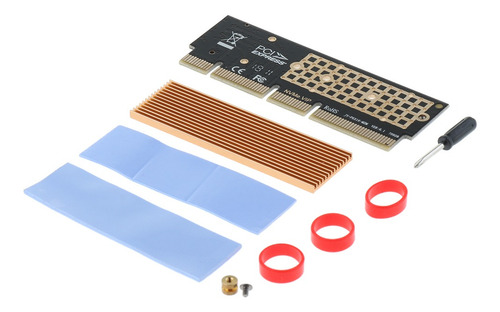Imagen 1 de 5 de Tarjeta Adaptadora M.2 Nvme Ssd A Pcie Complimentos Fácil