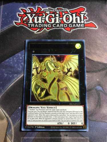 Number 100 Numeron Dragon Ultra Rare Yu-gi-oh! Original