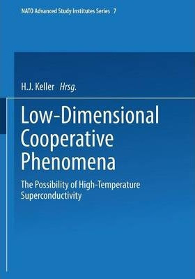Libro Low-dimensional Cooperative Phenomena - H. J. Keller