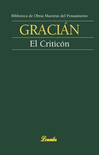 Libro Criticon,el