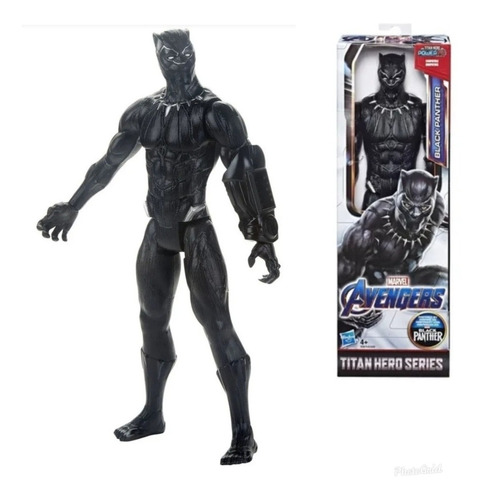 Boneco Action Figure Pantera Negra Titan Hero Hasbro 30 Cm