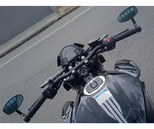 Espelho Esportivo Mt 03 Mt07 Mt-09 Retrovisor Ponta Guidao