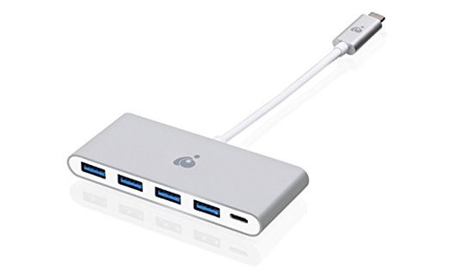 Iogear Usb-c A 4 Puertos Usb De Un Concentrador Con Power De