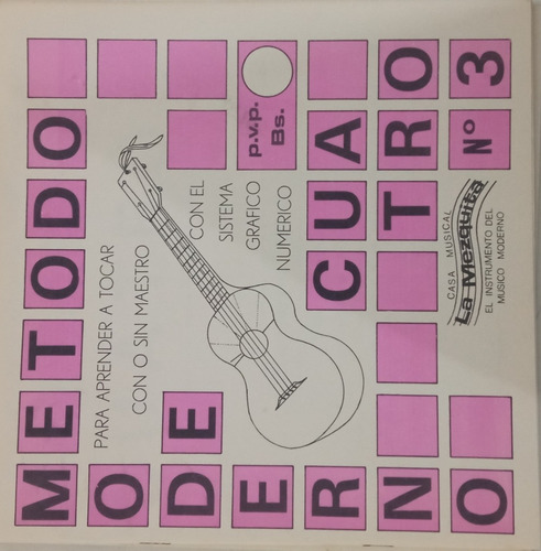 Imagen 5 de 10 de Colección De Métodos Para Aprender A Tocar Cuatro
