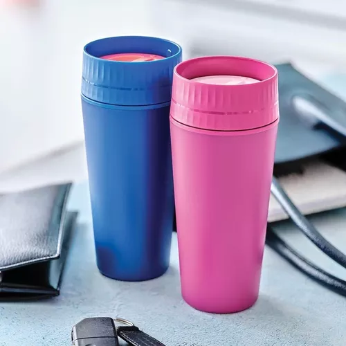 Vaso Térmico Tupperware Para Infusión Con Colador 360ml