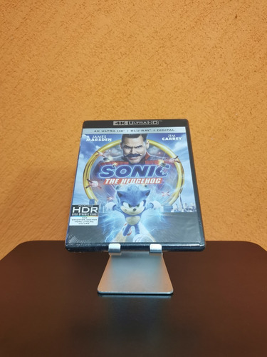 Sonic The Hedgehog La Película 4k + Blu-ray