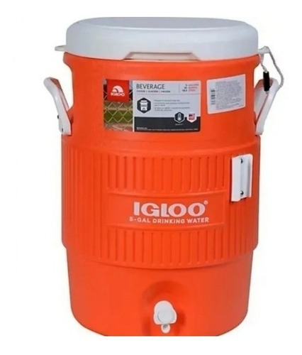 Termo Igloo 5 Galones (naranja) Camping