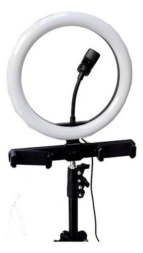 Aro De Luz Tripie Audiobahn Con 5 Soportes Ajustable