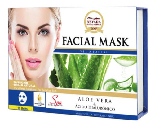 Mascarilla Velo Facial Nevada - g a $9500