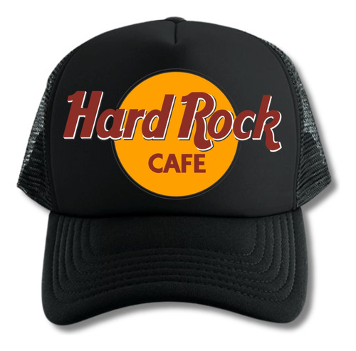 Gorra Trucker Hard Rock Cafe Series Black 