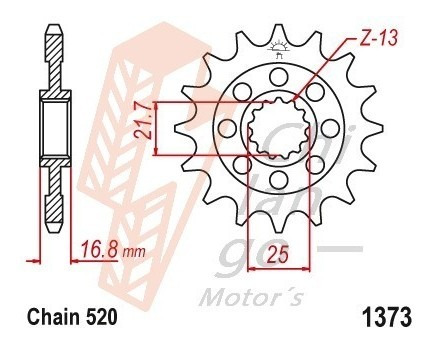 Kit De Sprockets Para Honda Ctx700 N Dct 14-18