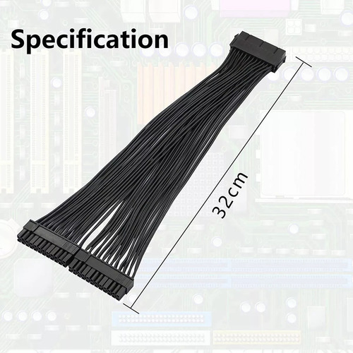 2x Fonte De Alimentação Dual Psu, Placa-mãe Atx De 24 Pinos,