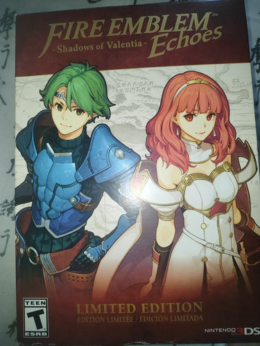 Fire Emblem Echoes Shadows Of Valentia Limited Edition 3ds