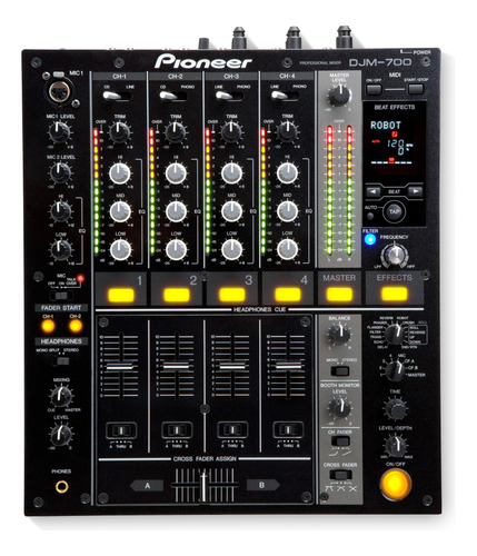 Pioneer Djm 700 Mixer 4 Canales Dj Profesional Efectos Mic