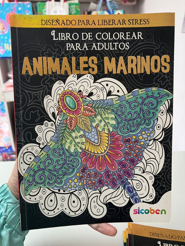 Libro Para Colorear Para Adultos Sicoben 