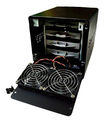 Imagen 5 de 5 de Servidor Nas Synology Case 4 Bahías Sata Usb Lan Raid 0 A 10