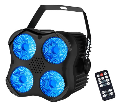 Aqool Rgbw - Par De Luces Led Para Escenario, Luz De Lavado