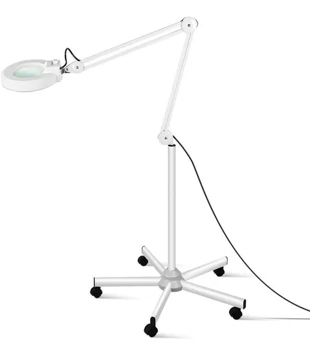 Lampara De Aumento LED Profesional Con Luz Pie Base Escritorio Para  Maquillaje