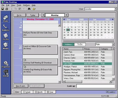 Cd Palm - Disco Software Palm Desktop / Hotsync Original (Usado)