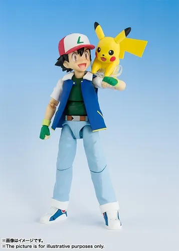 Pokemon Ash Ketchum Satoshi S.h. Figuarts ( Original) Bandai