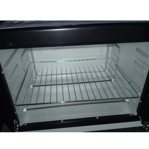 Imagen 2 de 8 de Horno Electrico Everest 45 Litros Negro Doble Coccion