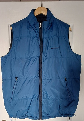 Campera Chaleco Impermeable Kevingston Talle M Reversible