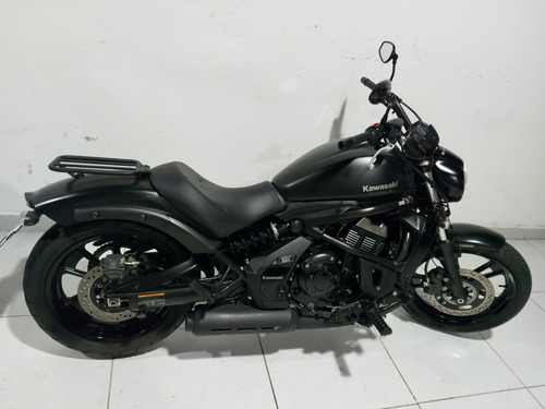 Imagem 3 de 11 de Kawasaki Vulcan S 650 Abs Preta 2020