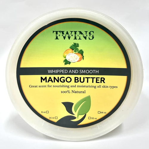 Twins Personal Care Mantequilla De Mango Batida, 8 Onzas, M.