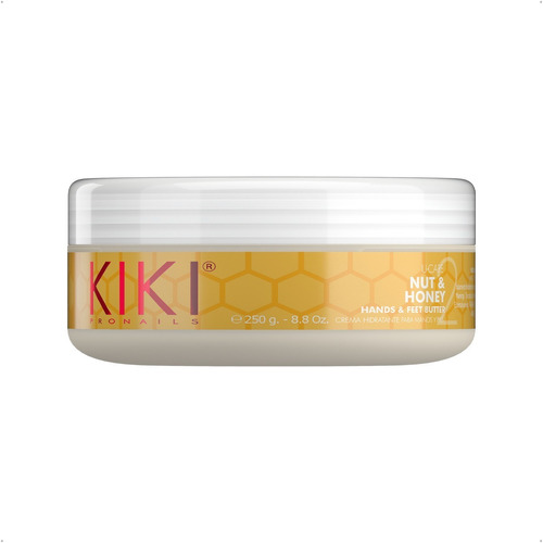 Kiki Pro Nails Crema Hidratant Manos Pies Nueces Y Miel 250g