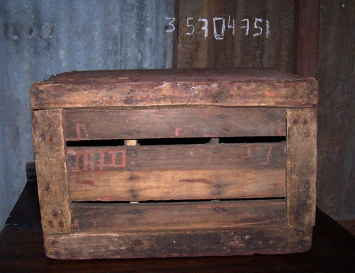 Cajon Soda Antiguo Madera (Usado)