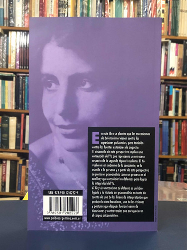 Imagen 3 de 3 de El Yo Y Los Mecánismos De Defensa - Anna Freud - Paidós