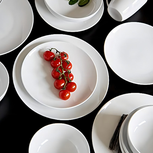Euro Ceramica Essential Collection Vajilla Y Vajilla De Porc