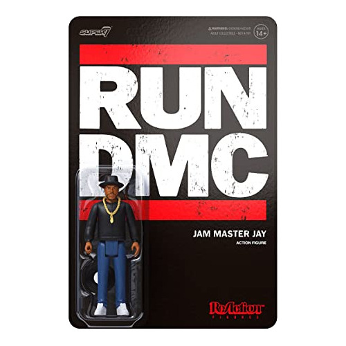 Super7 Run Dmc Jam Master Jay 3.75 En La Figura De 142vi