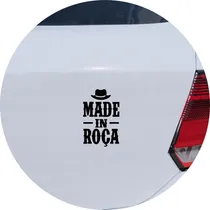Comprar Adesivo Carro Moto Vidro Made In Roça - Feito Na Roça