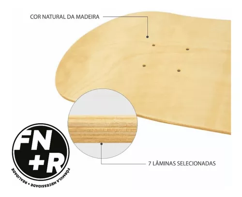 Shape 8.125 Marfim Premium Cisco Skate X Makes No Jogo - Shape de Skate -  Magazine Luiza