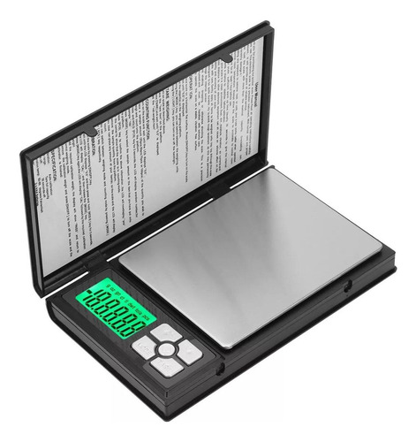 Pesa Gramera Digital Rectangular De Precision Multiuso Gris