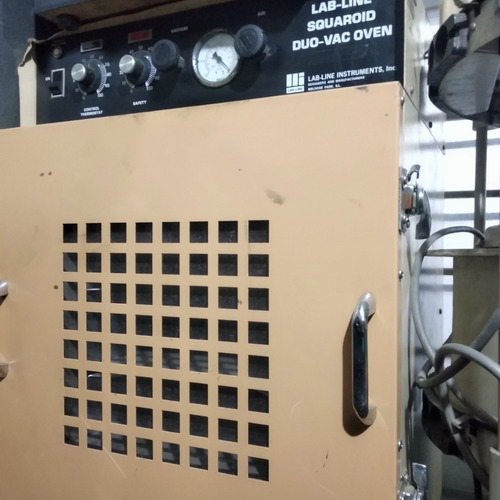 Horno De Secado Al Vacío Lab-line Squaroid Duo-vac Mod 3628