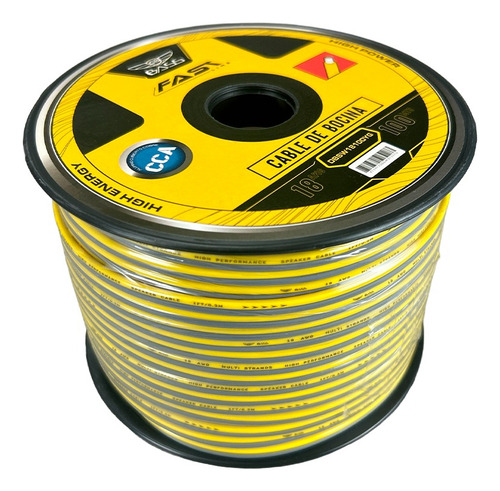 Dbsw18100yg Cable Bocina Db Bass 100 Mts. Cal. 18