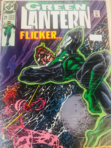 Comic Green Lantern #21 Feb 1992. Newsstand.