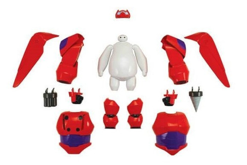 Baymax Armado Armour Up Baymax 2.0 Bay Max Big Hero 6 +20 Pz