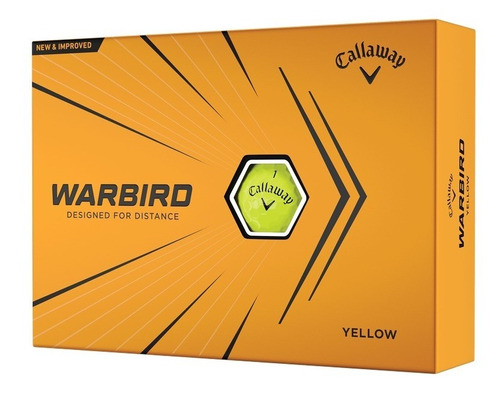 Pelotas De Golf Callaway Warbird Amarillas X 24