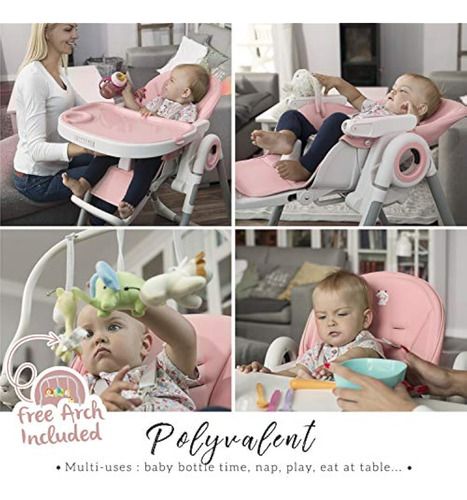 Silla Alta Para Bebés Sweety Fox Ajustable A 7