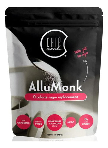 Chipmonk Allumonk - Mezcla De Edulcorante De Alulosa Y Fruta