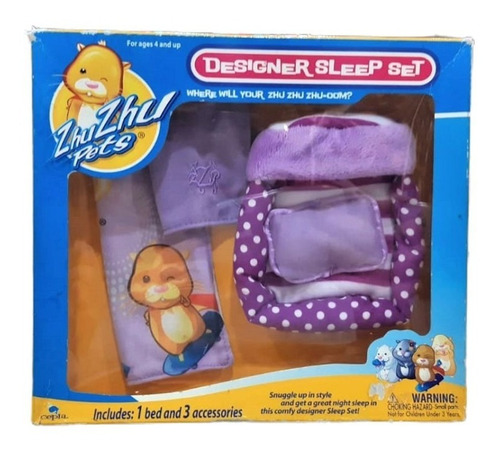 Sleep Set Zhu Zhu Pets Violeta