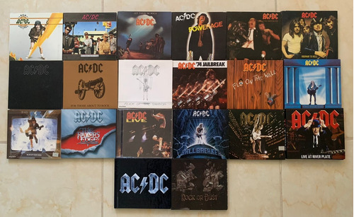 Discografía Original Ac/dc | 20 Álbumes En Digipack
